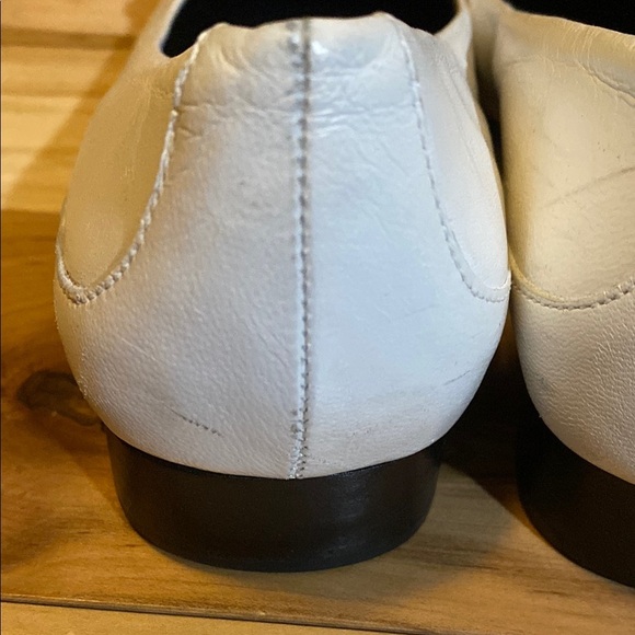 Etienne Aigner Cream Ballet Flats - Picture 10 of 14